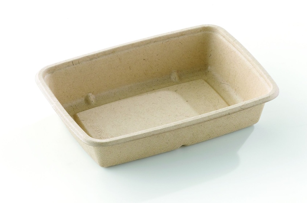 [CPSECO950PAP] Eco Container Bagasse Rechthoek 950ml 75st
