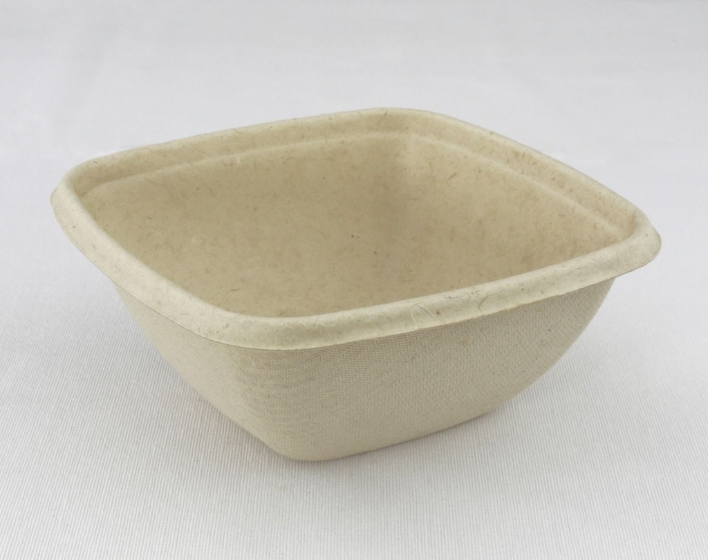[CPSECOSQ375PAP] Éco Container Square 375ml PULP "SABERT" 50pcs