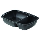 Container Sabert FASTPAC Rectangle 2 Compartiments 900ml 75pcs