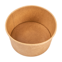 Saladier / Bowl Carton Brun Ø150mm 1000ml 50pcs