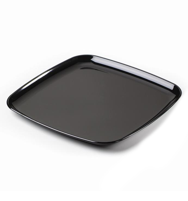 Plateaus Zwart Vierkant "Mozaik" 35x35cm 5st