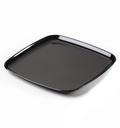 Plateaus Zwart Vierkant "Mozaik" 35x35cm 5st