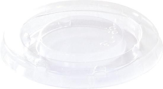 Couvercle Ø62mm Pots à Sauce 60ml/2oz PET 125pcs