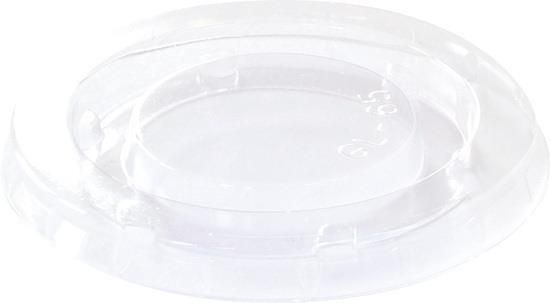 Couvercles Plastiques pour Pots à Sauce PET 60ml/2oz 50pcs