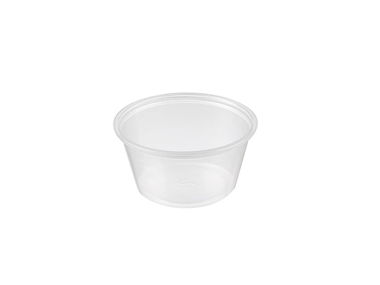 Sauspotjes 60ml/2oz PET 125st
