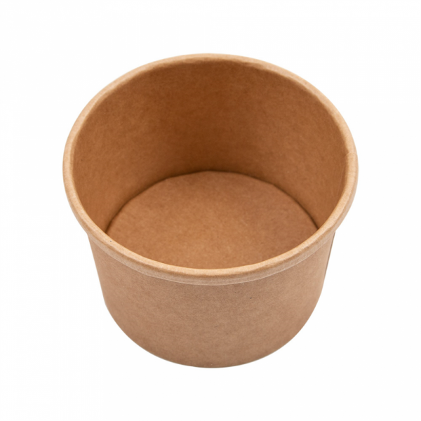 [CPSOUP08KPAP] Soepbeker Karton Kraft Microgolfbaar 250ml 50st