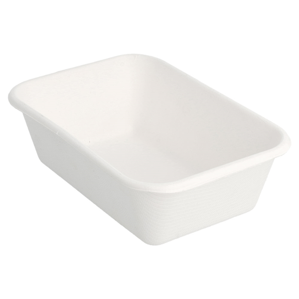 [CPBIO370PAP] Bak Bagasse 370ml BIONIC 13,5x9,6x4,2cm 50st
