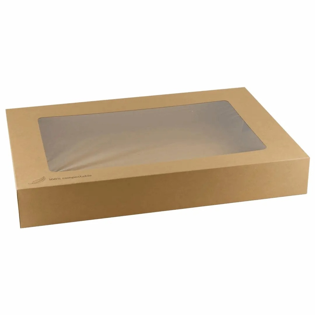 Boite Traiteur Éco 100% Kraft 56x38x8cm 10pcs