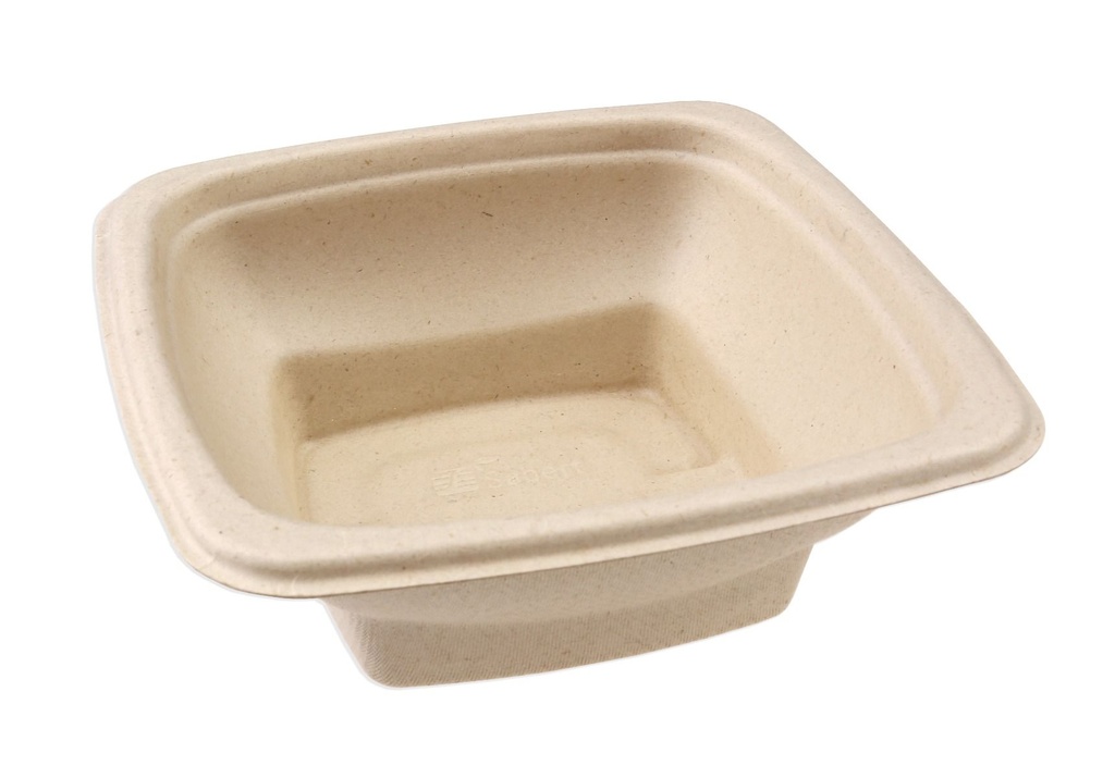 [CPSECO500PAP] Eco Containers Bagasse "Sabert" 500ml 155x155x56mm 75st