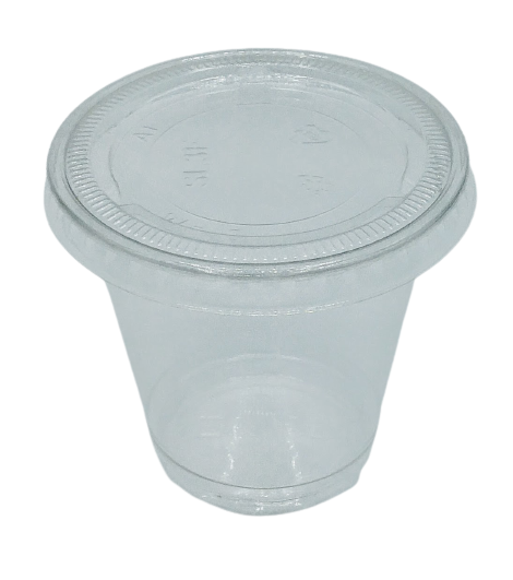 [CPPS150PL] Pots à Sauce/Dessert Ø74mm 150ml/5,5oz PET 125pcs
