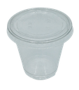 Pots à Sauce/Dessert Ø74mm 150ml/5,5oz PET 125pcs