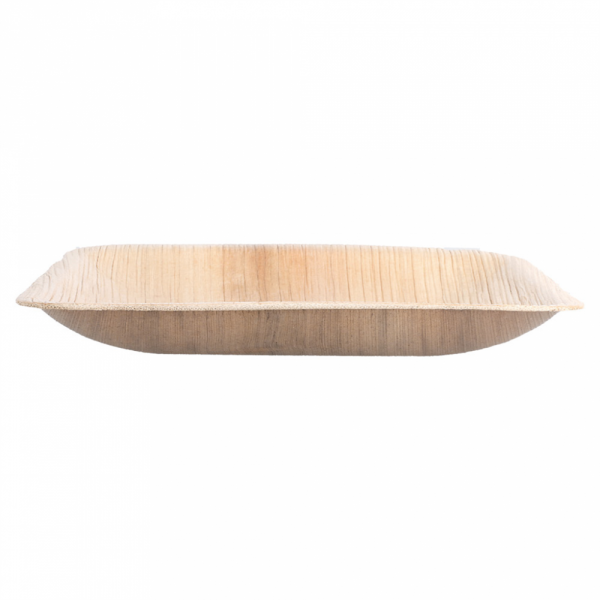 Assiette Carrée Bois "ARECA" 15x15cm 25pcs