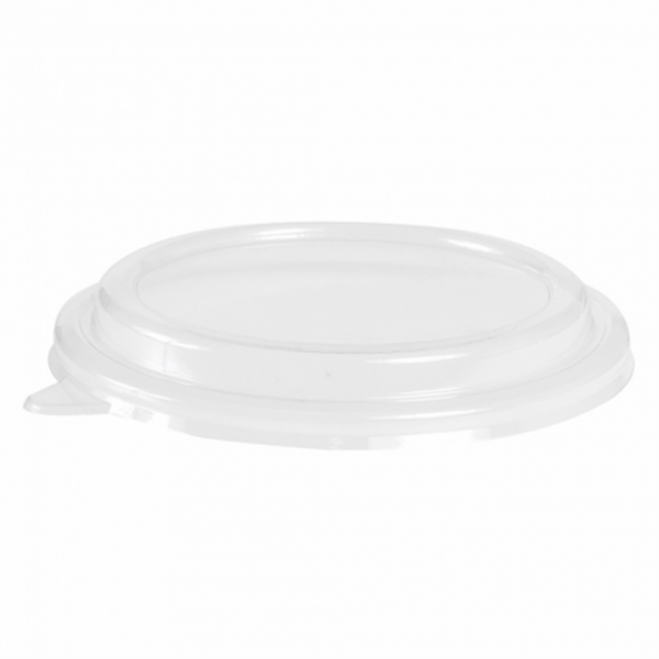 Couvercle PET Ø165mm pour Saladier Kraft 1090ml 50pcs