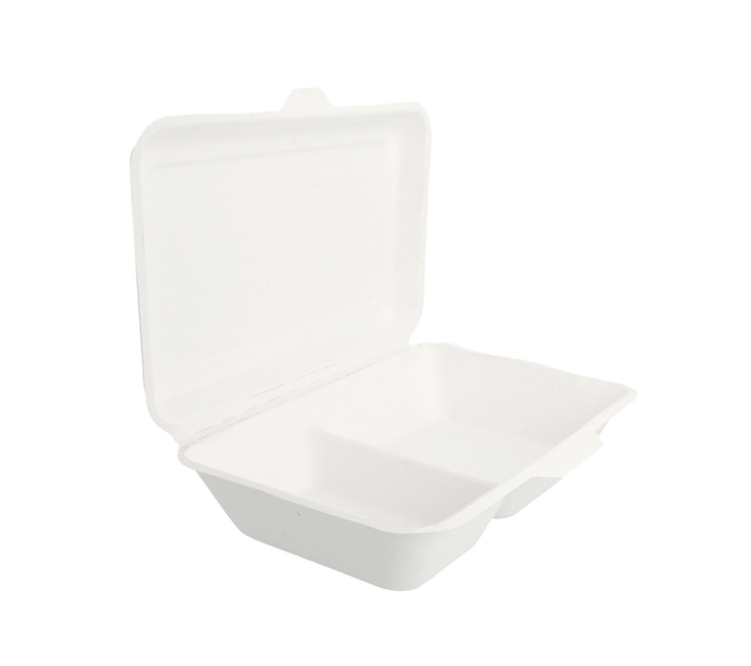 Lunchbox Wit PULP 2 Compartimenten 300/200ml 50st