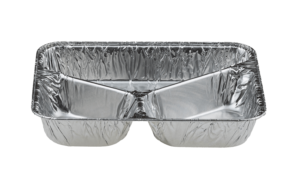 [CPALU9753HALU] Barquette Alu 975cc 3C Haut 210x140x38mm 100pcs