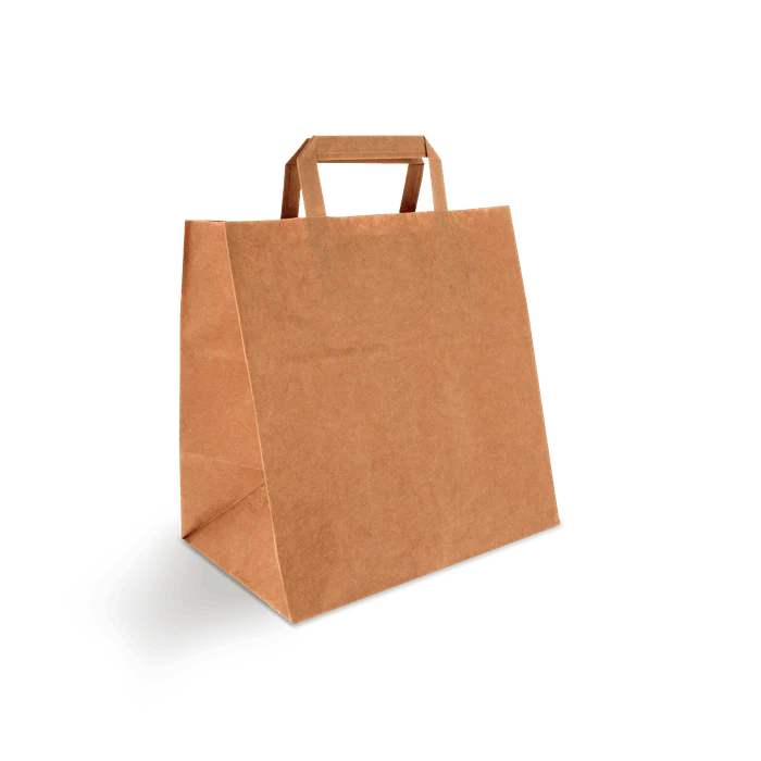 Zakken Kraft Bruin 28x17x29cm 250st