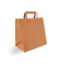 Zakken Kraft Bruin 28x17x29cm 250st