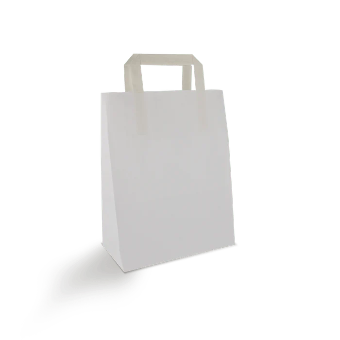 Zakken Kraft Wit 22x11x29cm 500st