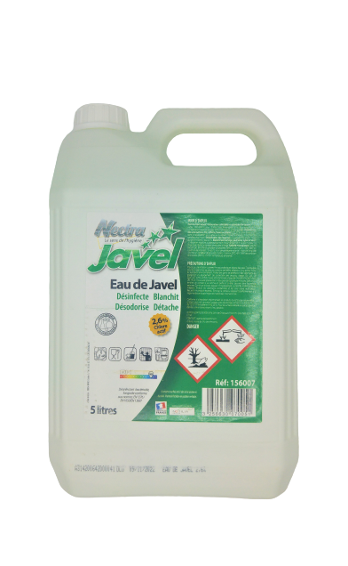 Bleekmiddel Geconcentreerd 12° (2,6%) 5L 1st