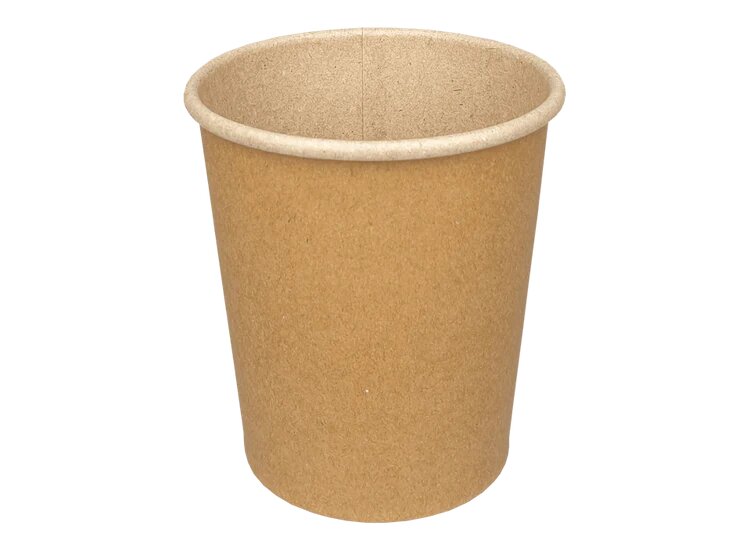 [CPGCBR18PAP] Gobelets Café Carton Brun 160ml/6oz 100pcs