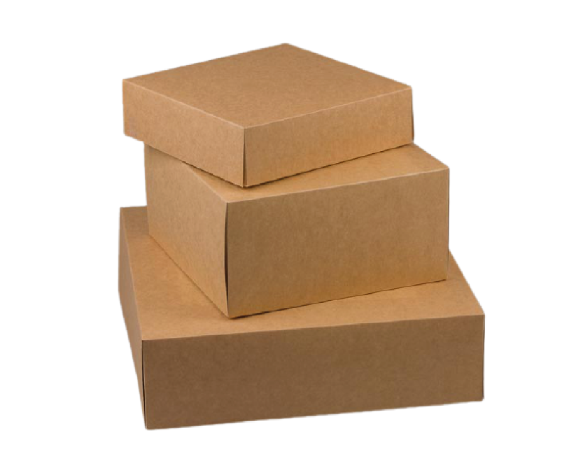 [CPBTK155PAP] Taartdoos Kraft 15x15x5cm 100st