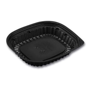Barquette Ovale Noir 300ml &quot;VISTOPACK&quot; 250pcs
