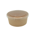 Pots Rond Kraft DMK Ø117x61mm 375ml 50pcs