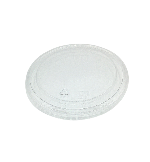 Couvercle RPET pour Pots Rond Kraft DMK Ø117mm 50pcs