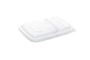 Couvercles PP 2 compartiments 240x173mm "SABERT" 50pcs