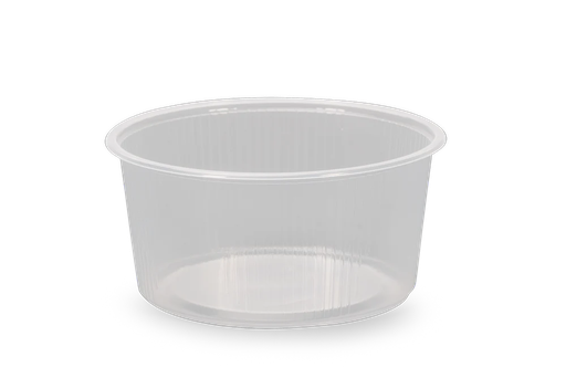 [CPRAV250ROPL] Saladboxx Rond PP Doorzichtig 250ml 100st