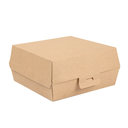 Boite Burger Kraft XL "THEPACK" 17,6x16,8x7,8cm 50pcs