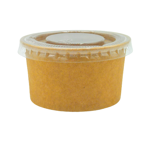 [CPPSK60PAP] Pot à Sauce Kraft Ø55mm 60ml/2oz 50pcs