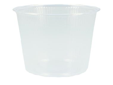 Saladboxx Rond PP Doorzichtig 300ml 100st