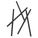 Pailles Noires Courtes Ø0,6x14cm 250pcs