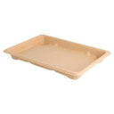 Sushibox "Bio" Bagasse + Deksel 18,5x13cm 50st