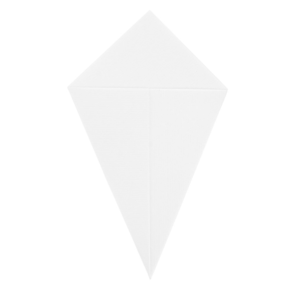 Cornet à Frites Blanc 22,5x13,3mm 1000pcs