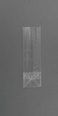 Zakjes Polypropyleen 40my Vierkante bodem 60+50x200mm 50st