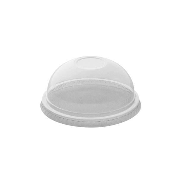Couvercle Dôme SANS Ouverture Ø95mm rPET 50pcs