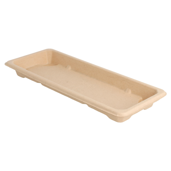 Sushi Box "Bio" + Couvercle 22x9cm 50pcs