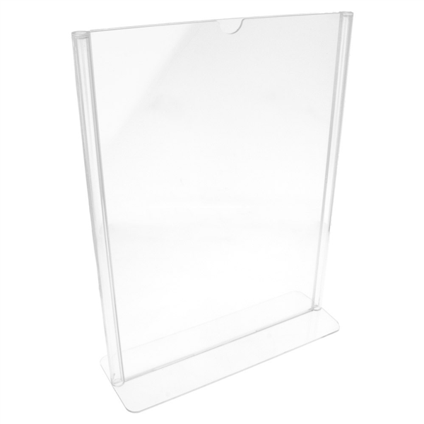 Porte-Menu Plexi Transparent PS DIN-A4 1pc