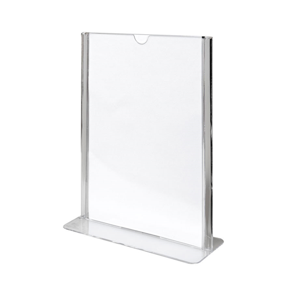 Porte-Menu Plexi Transparent PS DIN-A5 1pc
