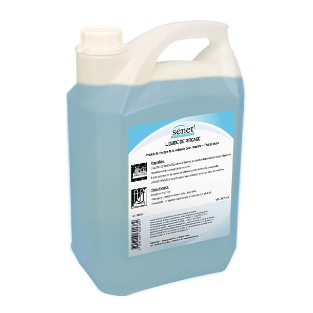 [CHLIQR5LDIV] Liquide de Rinçage Machine 5L SENET 1pc
