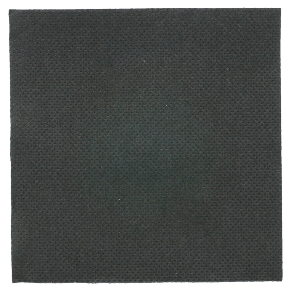 [CP10184PAP] Servetten Double Point 20x20cm ZWART 100st