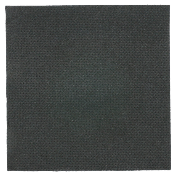 serviettes double point 20x20cm noir 100pc