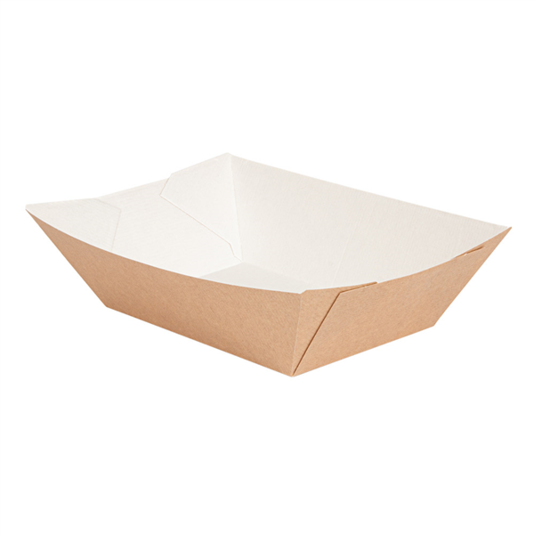 Barquette Carton Kraft 1440gr "THEPACK" 13,5x8,5x6,2cm 150pcs