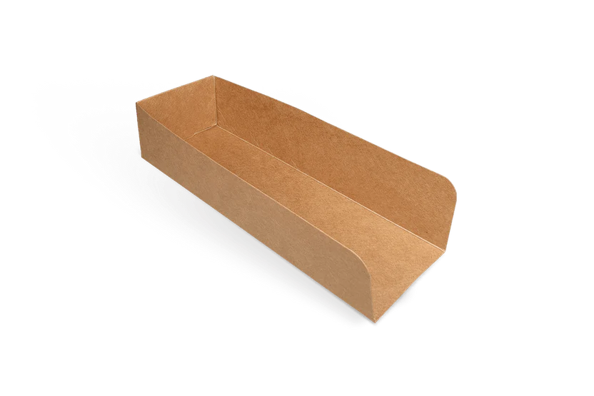 [CPHDOGKPAP] Hot-Dog Houder BIO Kraft 23x5x5cm FSC® 50st
