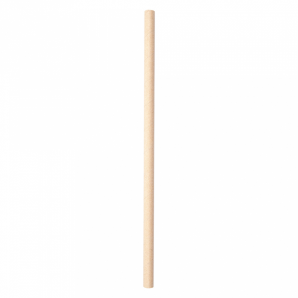 Pailles Kraft Ø0,8x24cm 500pcs