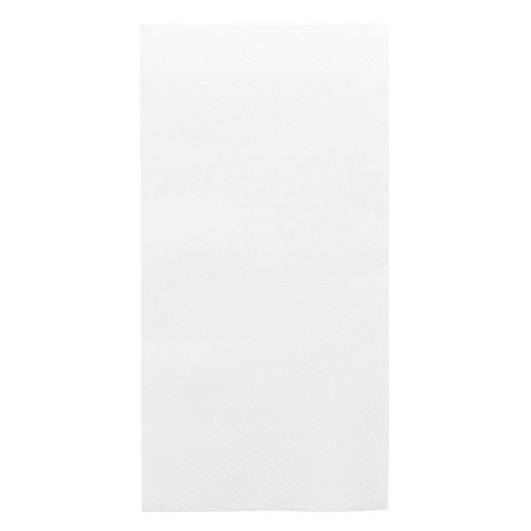 Servetten Airlaid 40x40cm 1/8 WIT 25st
