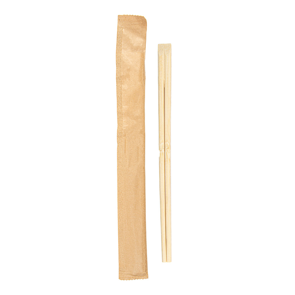 sachets kraft Baguettes Japonaises Bambou 20cm 100pc