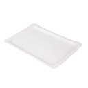 assiette rectangle carton blanc 28x21cm 125pc